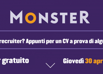Monster University Web Tour “Cosa vede il recruiter: appunti per un CV a prova di algoritmo”