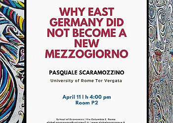 Why East Germany did not become a new Mezzogiorno 