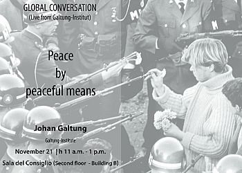 Global Conversation with Johan Galtung (live from Galtung-Institut)