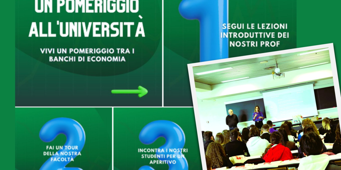 Un pomeriggio tra i banchi di Economia: successo per l'iniziativa di orientamento coordinata da Sara Poggesi e Sergio Scarlatti