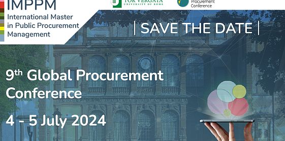 9th Global Procurement Conference – 4 e 5 July 2024 – Villa Mondragone