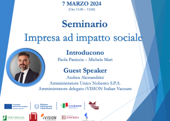 Impresa ad Impatto sociale – Nobento Spa e iVision s.r.l.
