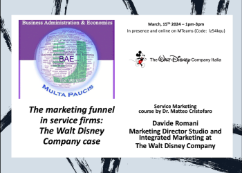The marketing funnel in service firms: the Walt Disney Company case