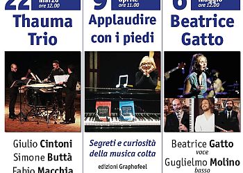 Biblioteca in Musica: CONCERTO Beatrice Gatto Quartet  lunedì 6 maggio 2024 ore 12.00