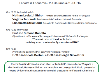 Verso il 25 novembre: l'Ateneo onora Rosalind Franklin e celebra le donne nella ricerca