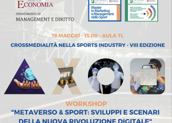 Workshop “Metaverso & Sport: Sviluppi e scenari della nuova rivoluzione digitale