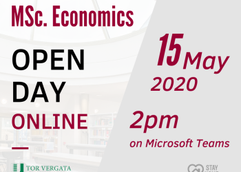 ONLINE OPEN DAY MSc. Economics