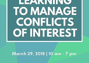 Learning to Manage Conflicts of Interest
