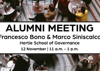 Alumni Meeting with Francesco Bono & Marco Siniscalco