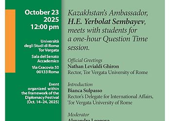 Question time with Amb. H.E. Yerbolat Sembayev