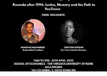 Global Conversation with Honorine Mujyambere and Christian Intwari