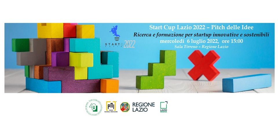 Pitch delle idee di Start Cup Lazio 2022: 29 progetti di impresa innovativa verso la fase finale della Business Plan Competition guidata dalla Prof. Paniccia