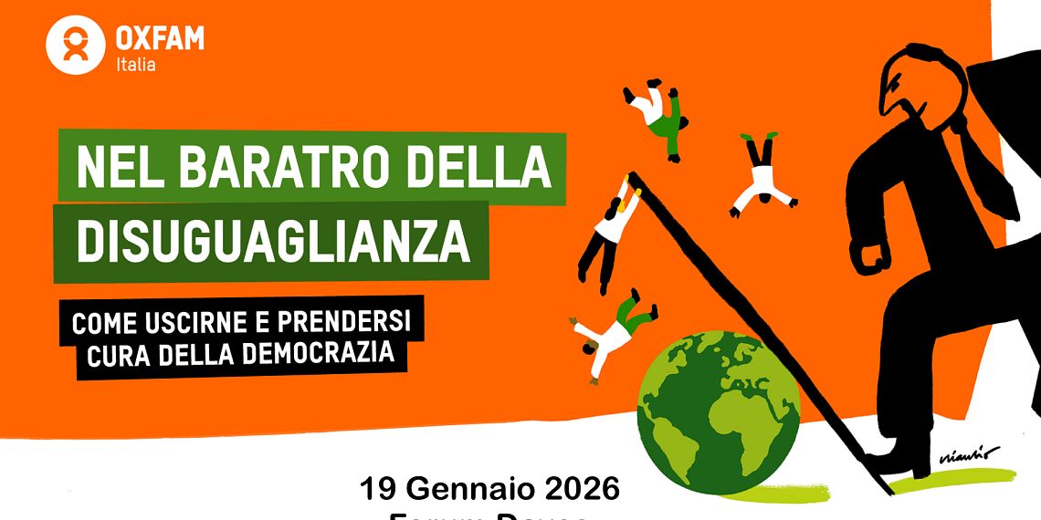 La disuguaglianza non è solo un problema economico: il commento di Leonardo Becchetti al Rapporto OXFAM 2026