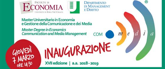 Inaugurazione XVII Edizione del Master - La Gallery dell'evento