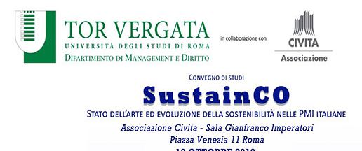 Convegno SustainCo. Stato dell'arte ed evoluzione ed evoluzione della sostenibilità nelle PMI italiane, il racconto della giornata.