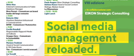 RIMANDATO - WEB MARKETING & COMMUNICATION.  SOCIAL MEDIA MANAGEMENT RELOADED: DALLA IDEAZIONE  E PROGETTAZIONE ALLA MISURAZIONE.