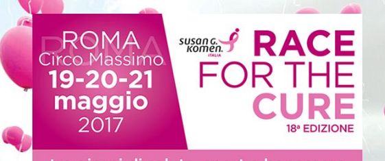 TOR VERGATA al fianco della “RACE FOR THE CURE” - Roma 19-20-21 maggio