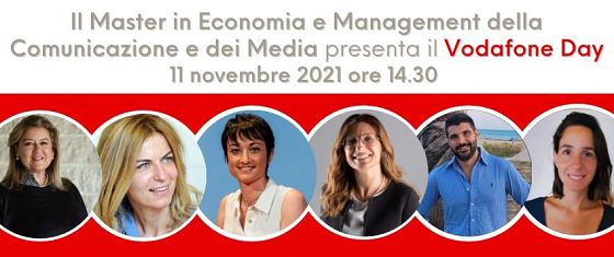 Tutto pronto per la nuova edizione del Vodafone Day! Giovedì 11 novembre 2021 alle 14.30