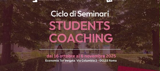 Students Coaching Cilclo di seminari per matricole a.a.2025/2026