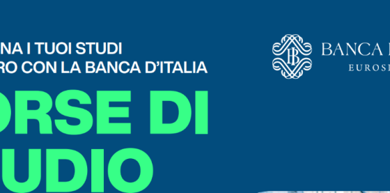 7 Borse di studio banca d'Italia 