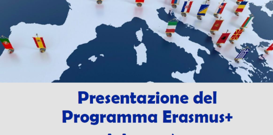 Presentazione Bando Erasmus+ A.A. 2025-2026 - 2 dicembre 2024 ore 13:00 - Aula TL!