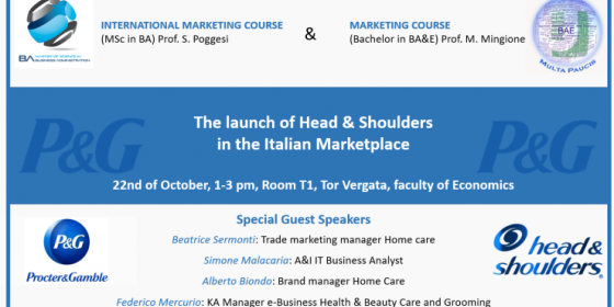 The launch of Head & Shoulders in the Italian Marketplace