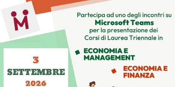 #EconomiaTorVergataOrienta Live 2026 - 03/09/26