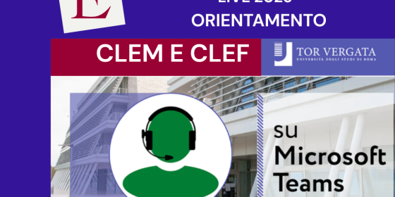 #EconomiaTorVergataOrienta Live 2025 - Orientamento 