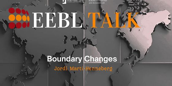 EEBL TALK with Jordì Marti Henneberg