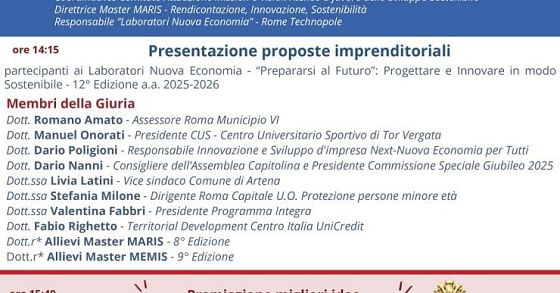 HackaTor – Insieme per pensare Sostenibile (VI Edizione)