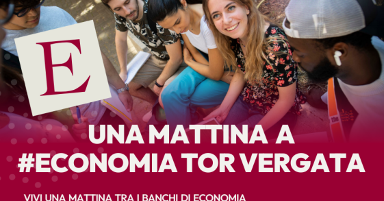 UNA MATTINA A #ECONOMIATORVERGATA 2026