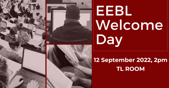 EEBL Welcome Day