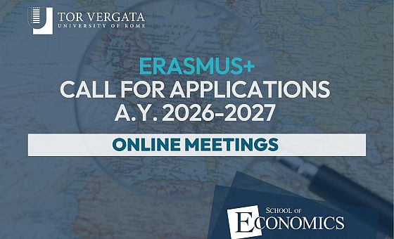 Erasmus Study Call for the a.y. 26/27 
