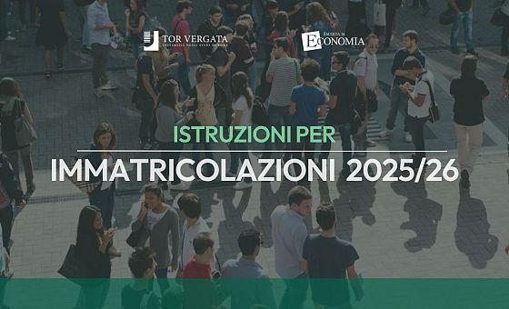 Istruzioni per il completamento dell'Immatricolazione