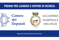 Accademia Nazionale dei Lincei – Premi Camera dei Deputati e Pasquale De Meo 2026 Premio della Camera dei Deputati 2026