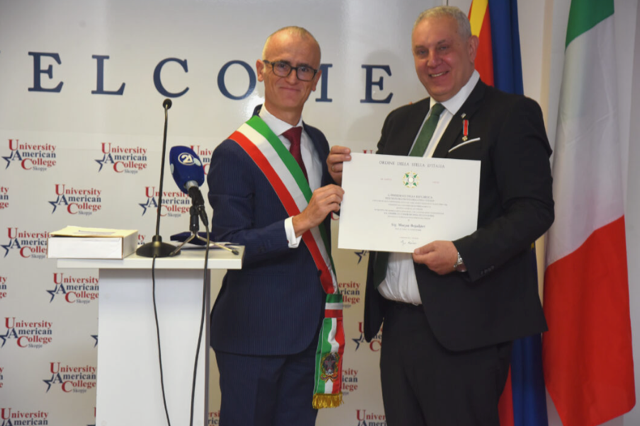 Marjan I. Bojadjiev, docente di BAE, insignito del prestigioso titolo di 