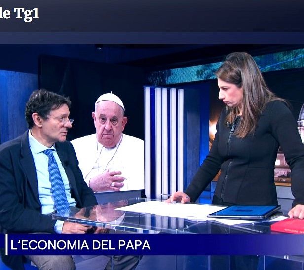 L'Economia di Papa Francesco nel ricordo di Leonardo Becchetti a TG1 Mattina