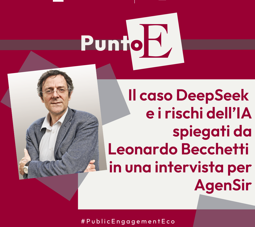 Intelligenza artificiale e Economia? Il caso DeepSeek e le “regole di buon uso” spiegate da Leonardo Becchetti