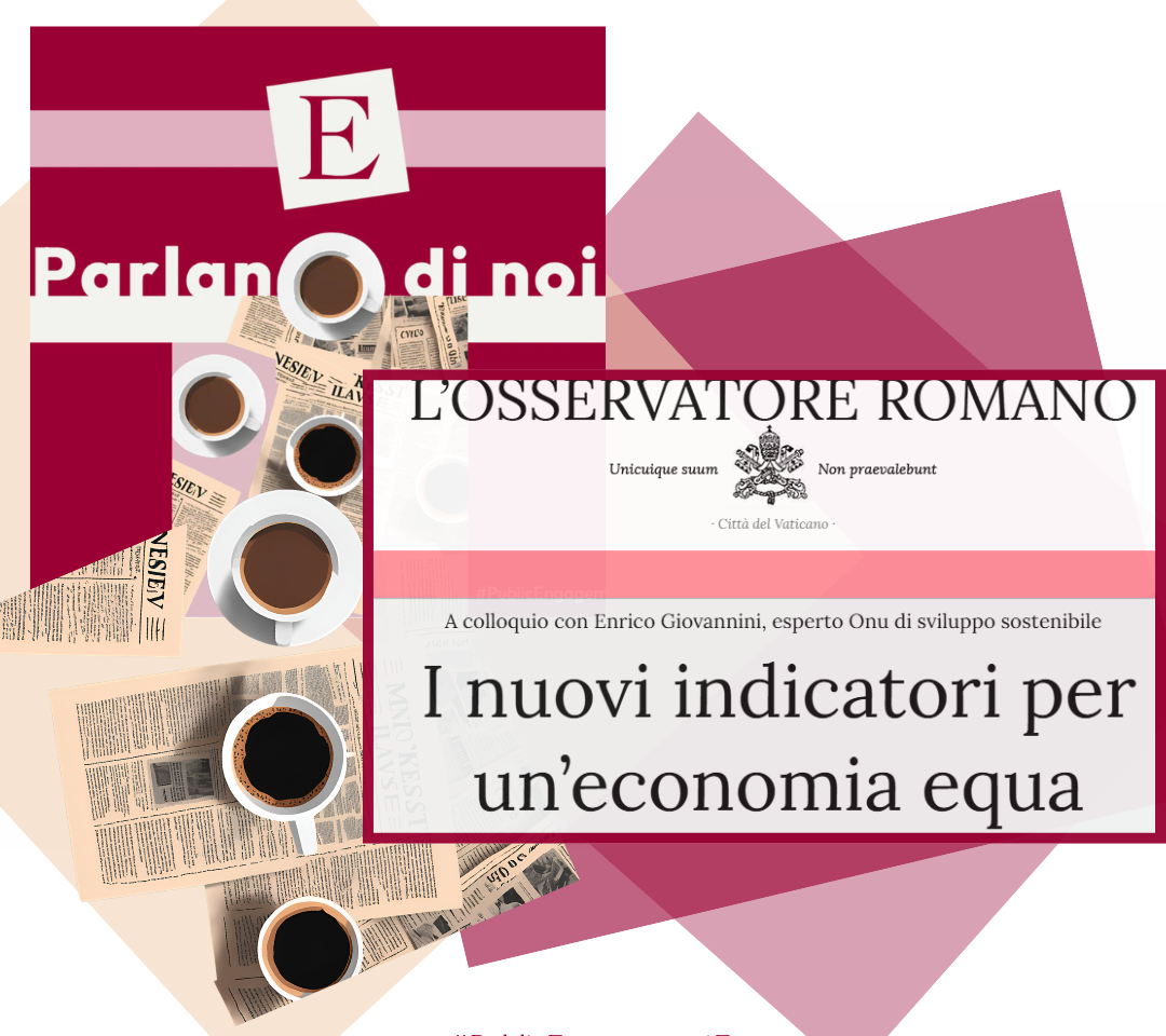Superare il PIL: L'Osservatore Romano a colloquio con il Prof. Enrico Giovannini