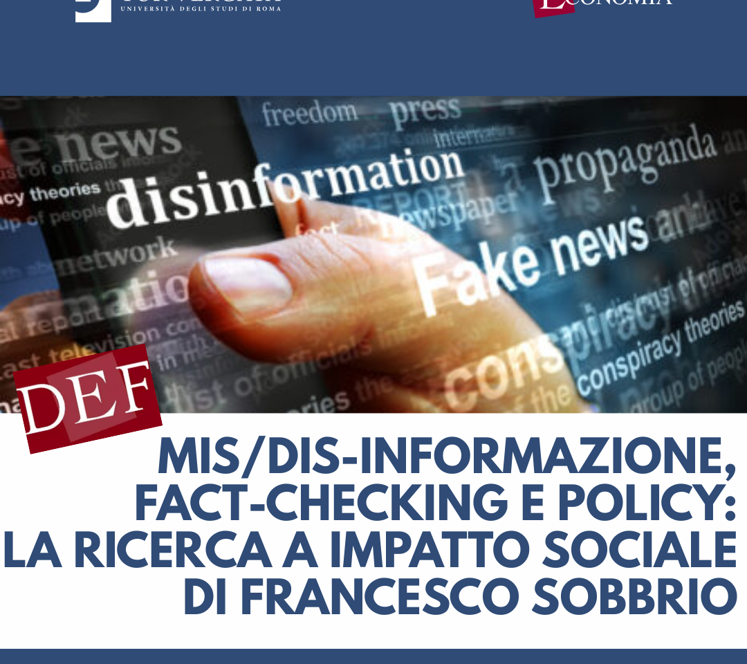 Ricerca a impatto sociale contro mis-informazione e dis-informazione: lo studio della Commissione Europea co-firmato da Francesco Sobbrio
