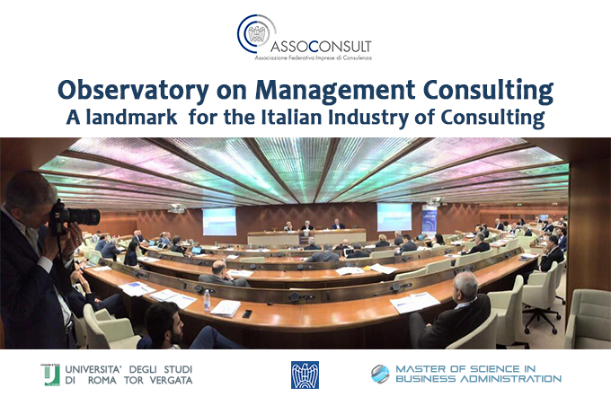 observatory for management consulting industry in italy