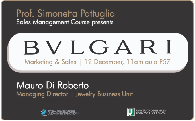 Bulgari Marketing & Sales Study Case