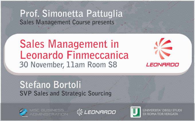 leonardo finmeccanica sales and mangement case