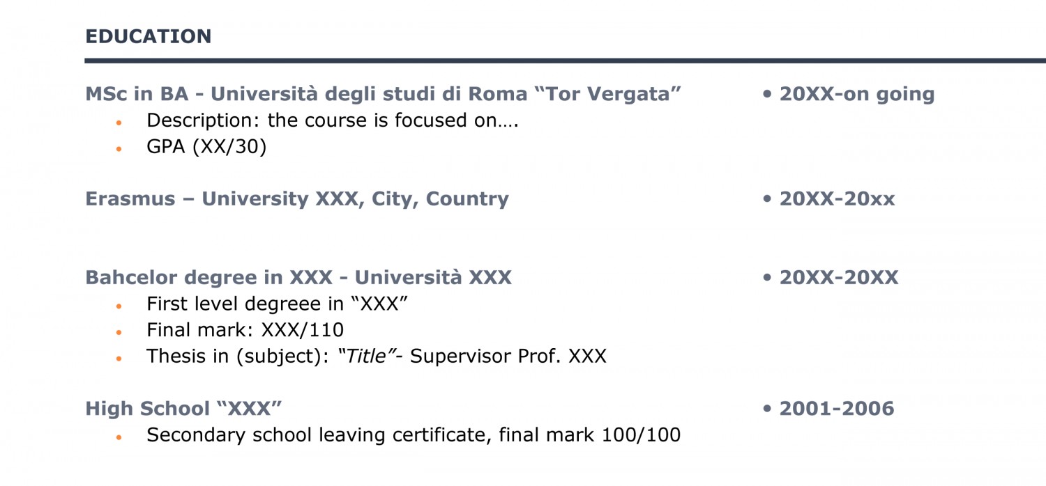 CV-Guidelines-Education