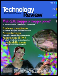 copertina della rivista technology review
