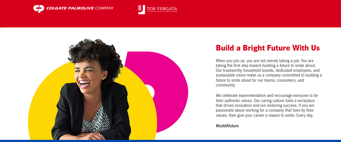 9 luglio 2025, Colgate-Palmolive Assessment per Marketing Intern