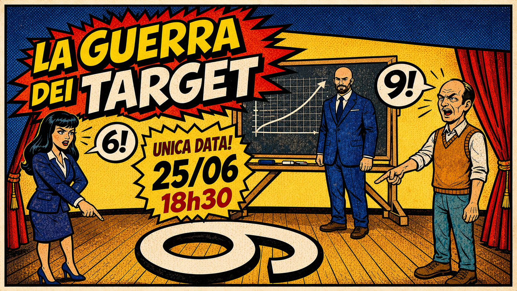 La Guerra dei Target. Torna il teatro manageriale con una nuova lezione-spettacolo