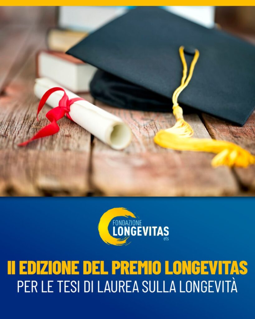 Premio Longevitas per le migliori tesi di laurea sulla longevità 2026