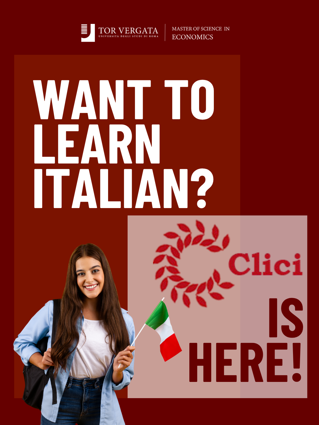 Want to learn italian? CLICI is here!