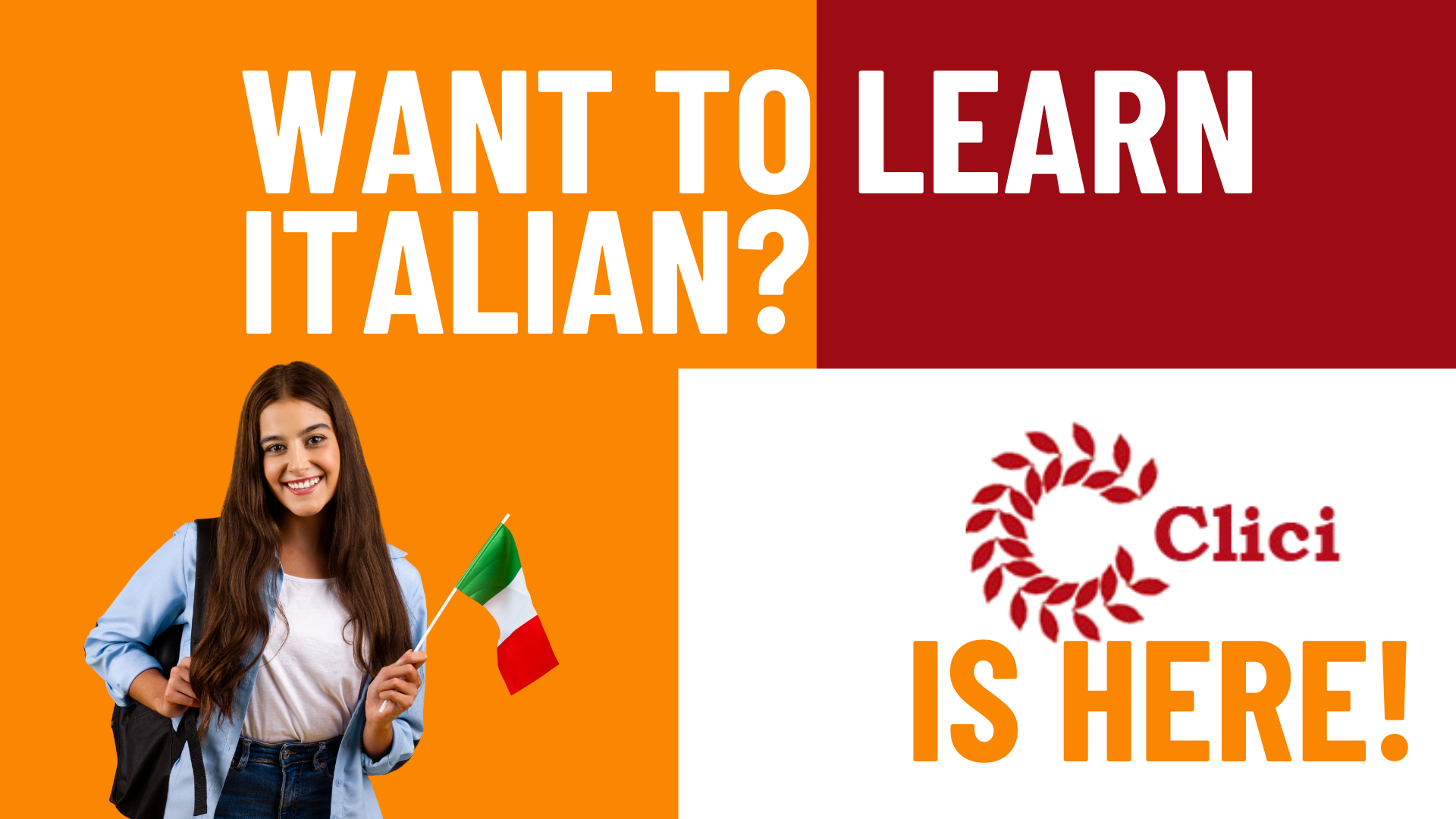 Want to learn italian? CLICI is here!